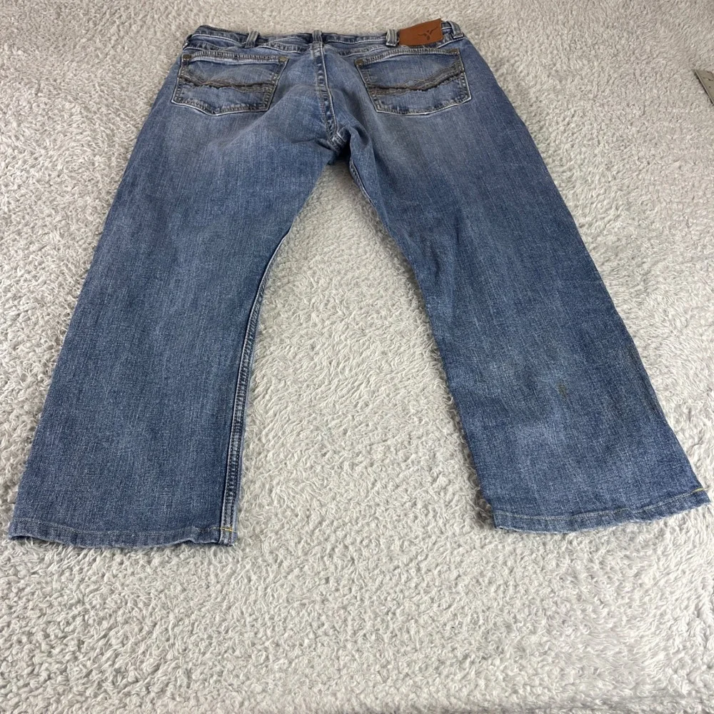 Wrangler 20X No. 33 Extreme Relaxed Fit Mens Jeans 36x30 Blue Denim 42MWXMA
